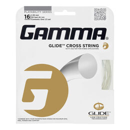 Cordages De Tennis Gamma Glide Cross Halfset crystal